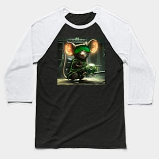 mouse cyborg Baseball T-Shirt